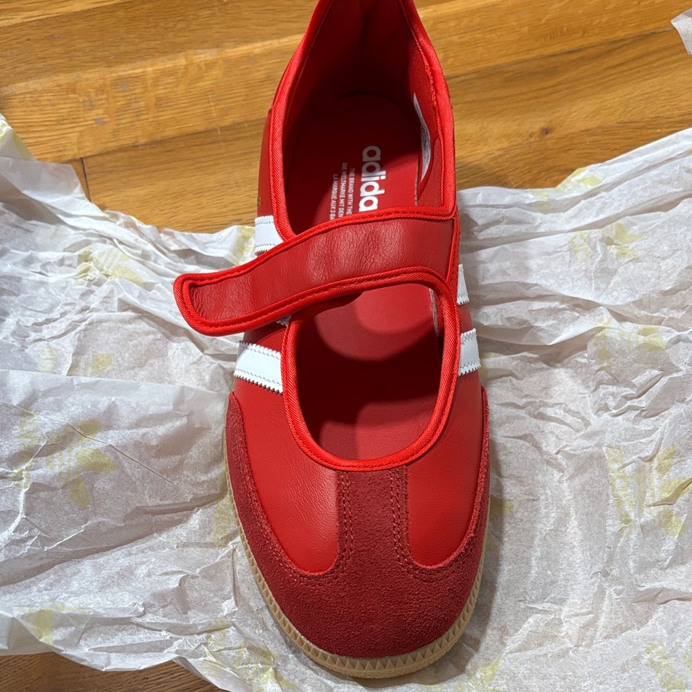 Adidas Samba Jane Size 9 (women’s) Red New In Box